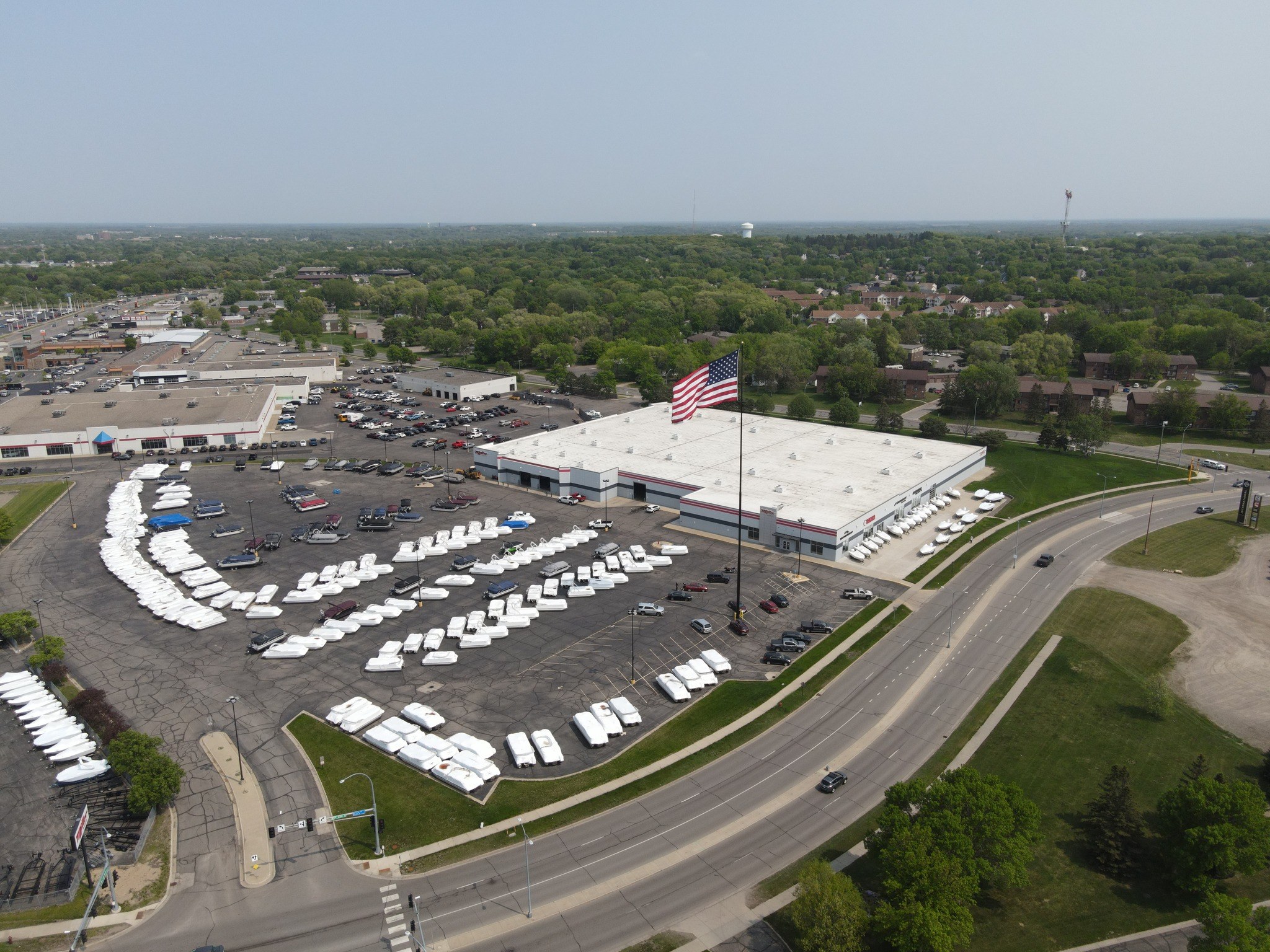Interior view of Miller Marine in St.Cloud, MN.